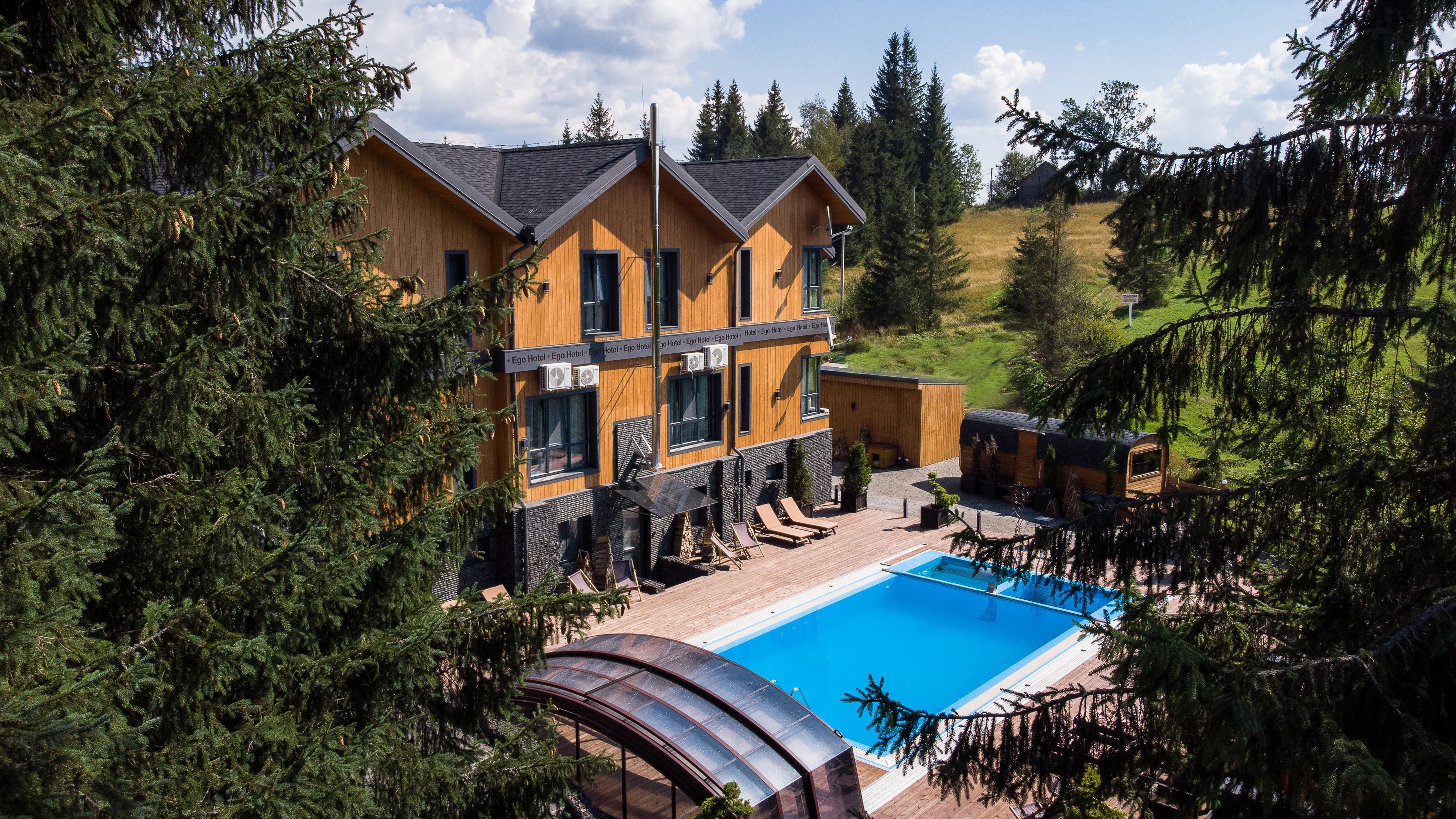 Ego Hotel Буковель ยาบลูนิตซา ภายนอก รูปภาพ