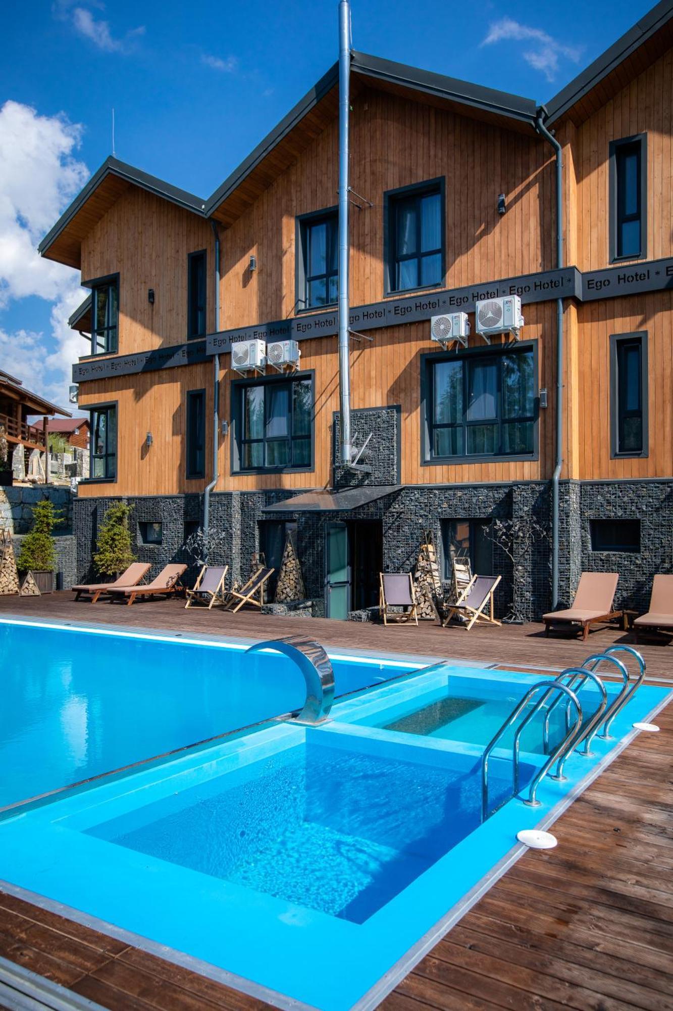 Ego Hotel Буковель ยาบลูนิตซา ภายนอก รูปภาพ